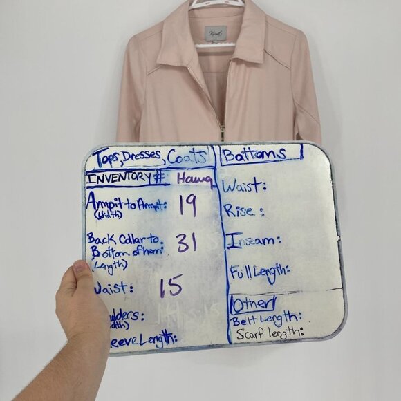 Kismet Pastel Pink Utility rayon soft Jacket xs - Picture 15 of 16